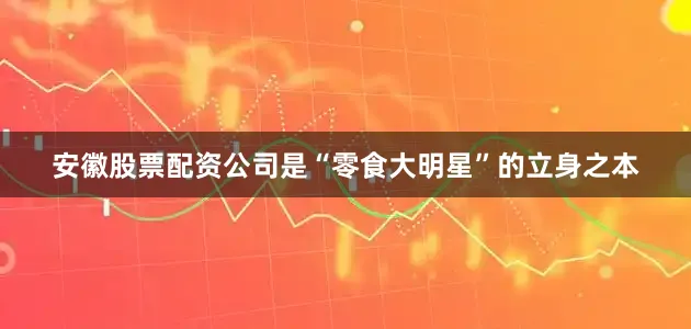安徽股票配资公司是“零食大明星”的立身之本